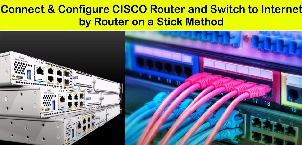 Read more about the article Connect Cisco Router & Switch to Internet