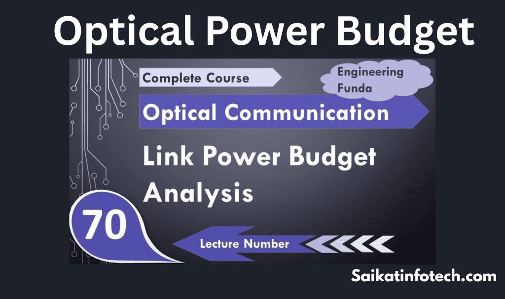 Optical Power Budget  & Cable Deployment