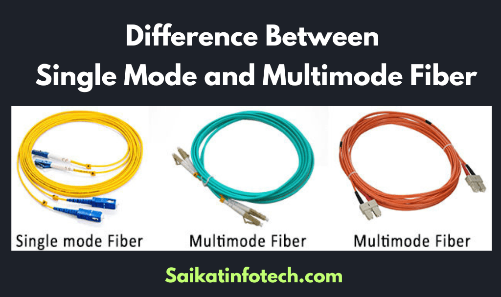 Difference Between Single Mode and Multimode Fiber